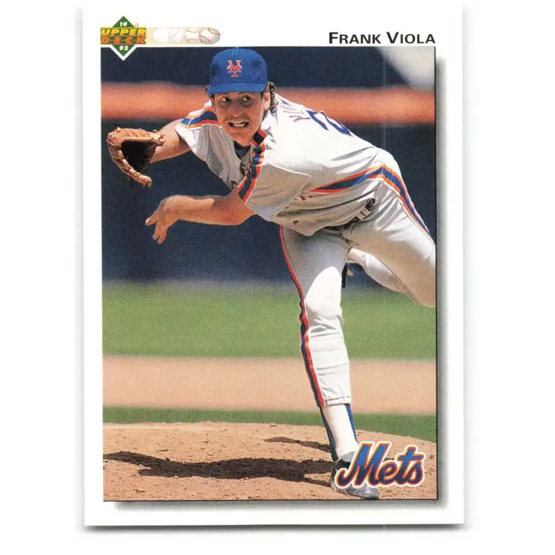 1992 Upper Deck #277 Frank Viola NM-MT New York Mets Baseball Card - Baseball Card Single