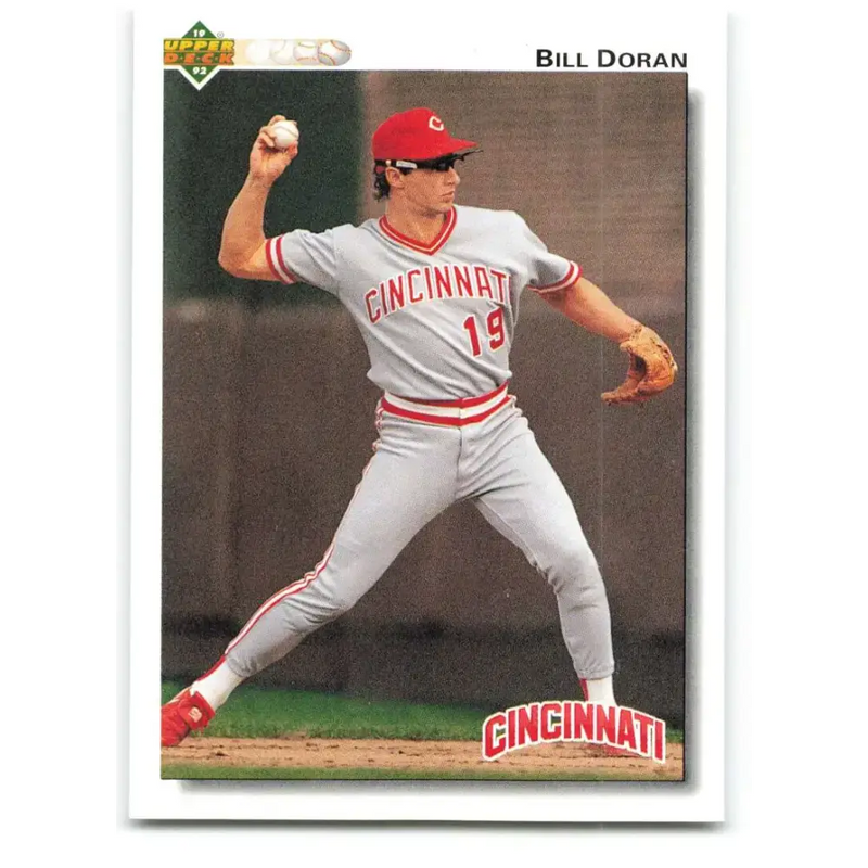 1992 Upper Deck #280 Bill Doran NM-MT Cincinnati Reds Baseball Card - Baseball Card Single