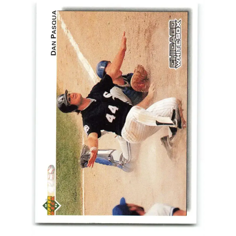1992 Upper Deck #281 Dan Pasqua NM-MT Chicago White Sox Baseball Card - Baseball Card Single