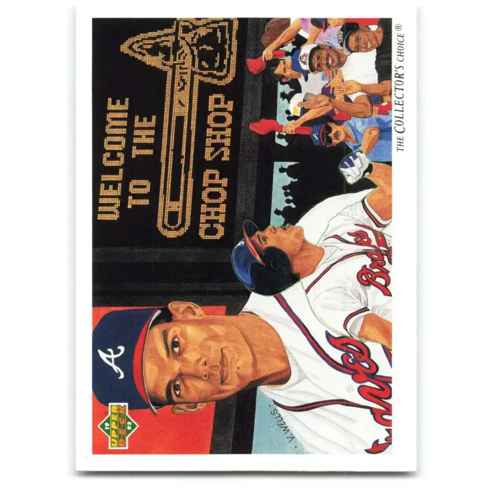 1992 Upper Deck #29 David Justice TC NM-MT Atlanta Braves Baseball Card - Baseball Card Single