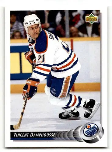 1992 Upper Deck #307 Vincent Damphousse ID:46820 - Hockey Card Single