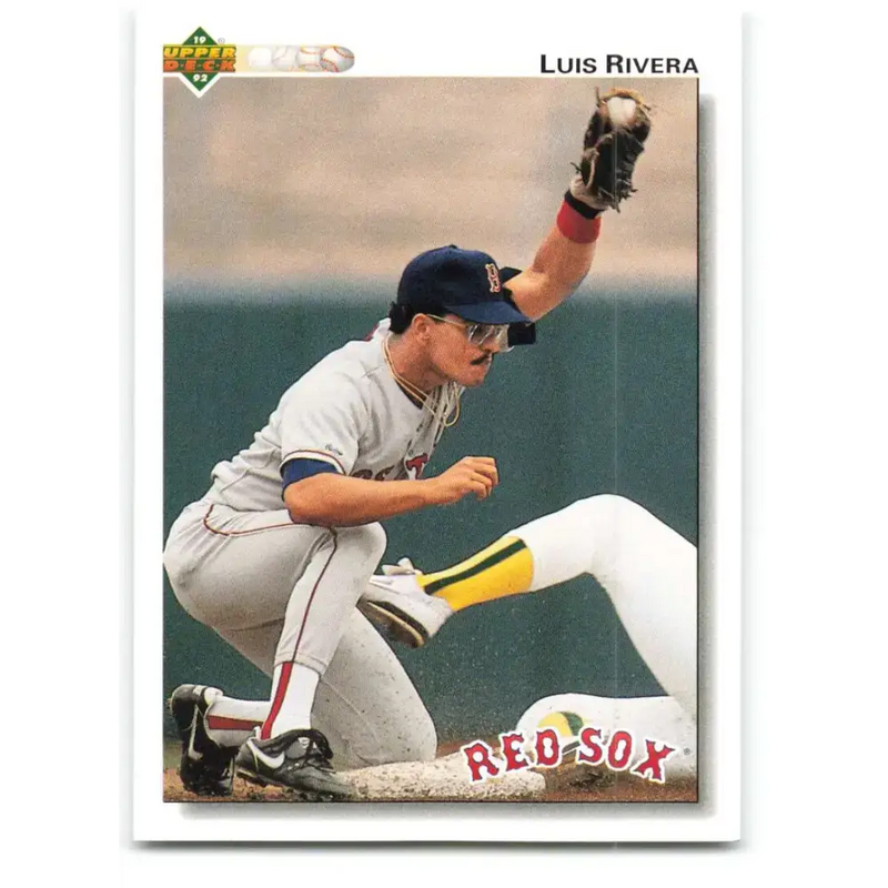 1992 Upper Deck #308 Luis Rivera NM-MT Boston Red Sox Baseball Card - Baseball Card Single