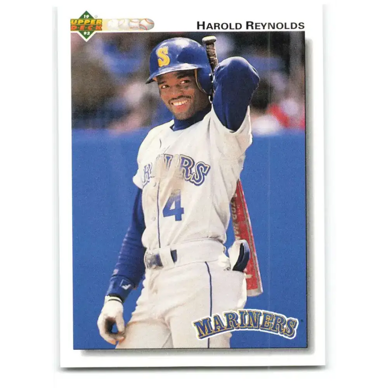1992 Upper Deck #314 Harold Reynolds NM-MT Seattle Mariners Baseball Card - Baseball Card Single