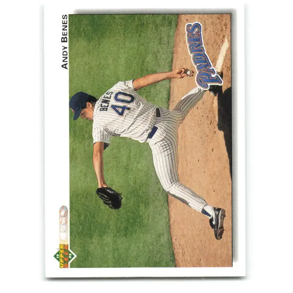 1992 Upper Deck #323 Andy Benes NM-MT San Diego Padres Baseball Card - Baseball Card Single