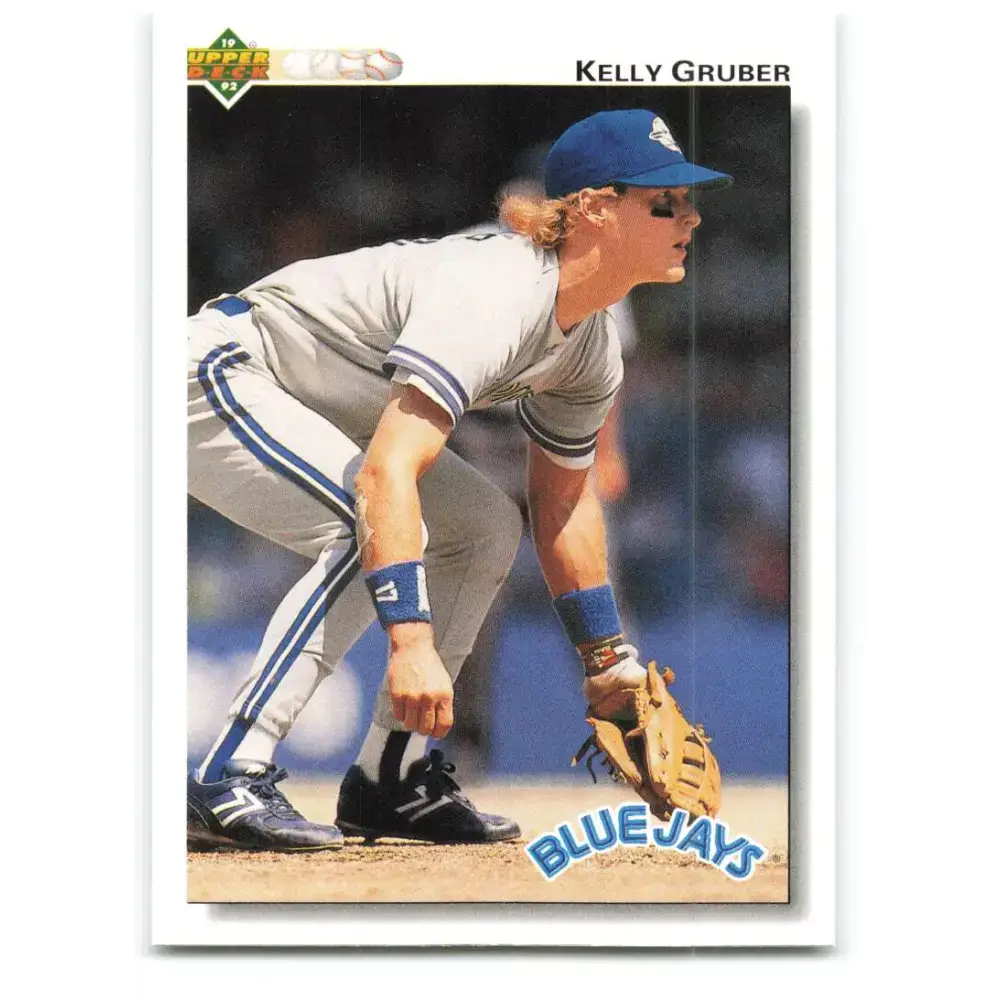 1992 Upper Deck #324 Kelly Gruber NM-MT Toronto Blue Jays Baseball Card - Baseball Card Single