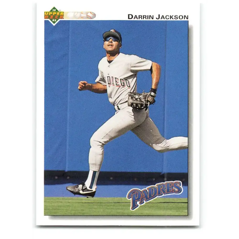 1992 Upper Deck #328 Darrin Jackson NM-MT San Diego Padres Baseball Card - Baseball Card Single