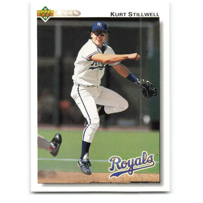 1992 Upper Deck #329 Kurt Stillwell NM-MT Kansas City Royals Baseball Card - Baseball Card Single