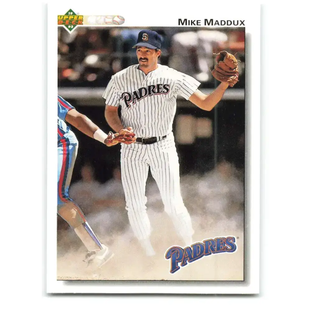 1992 Upper Deck #330 Mike Maddux NM-MT San Diego Padres Baseball Card - Baseball Card Single