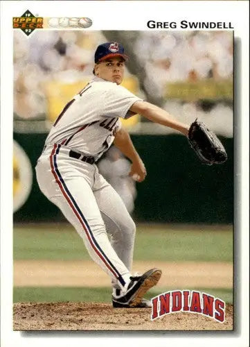 1992 Upper Deck #336 Greg Swindell NM-MT Indians - Baseball Card Single