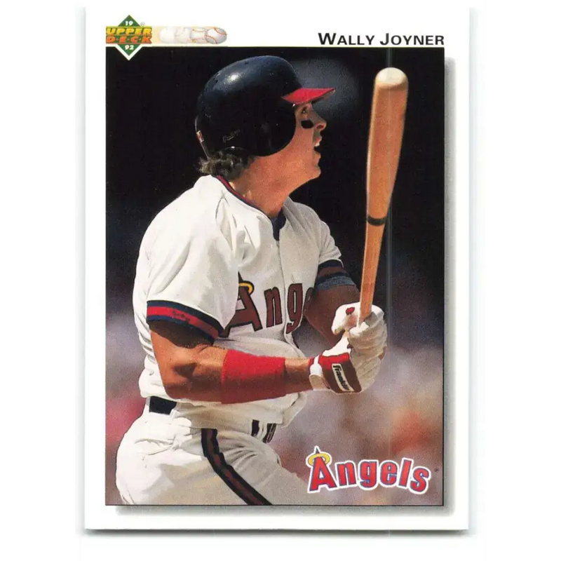 1992 Upper Deck #343 Wally Joyner NM-MT California Angels Baseball Card - Baseball Card Single