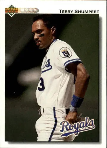 1992 Upper Deck #348 Terry Shumpert NM-MT Royals - Baseball Card Single