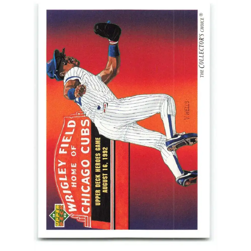 1992 Upper Deck #35 Shawon Dunston TC NM-MT Chicago Cubs Baseball Card - Baseball Card Single