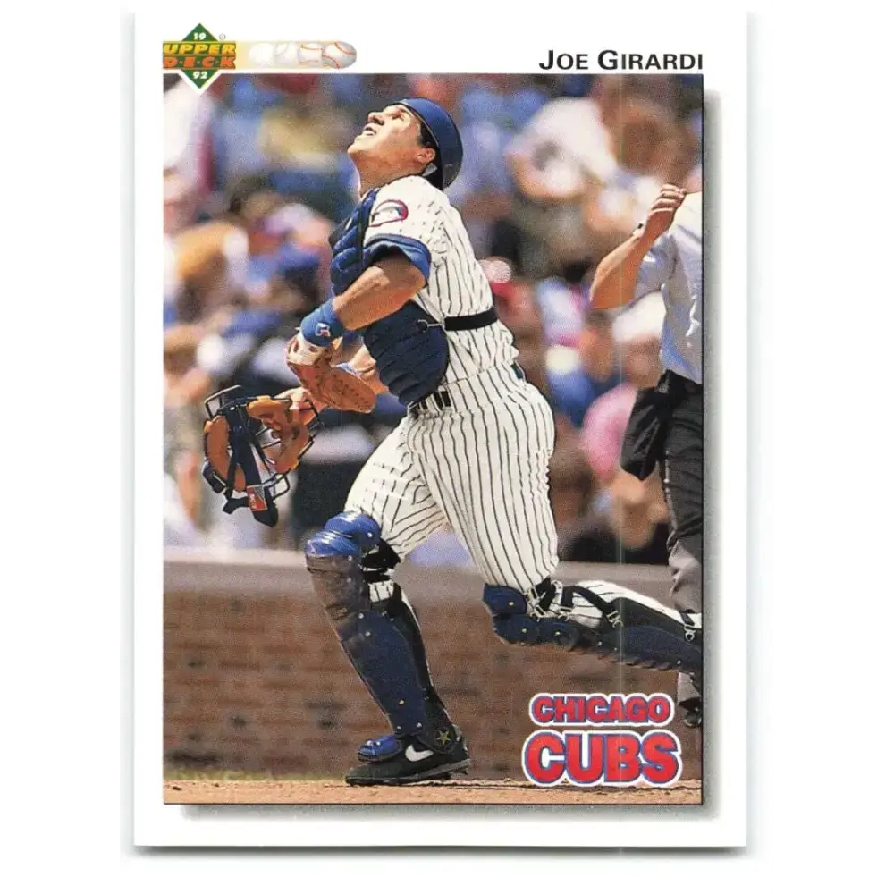 1992 Upper Deck #351 Joe Girardi NM-MT Chicago Cubs Baseball Card - Baseball Card Single