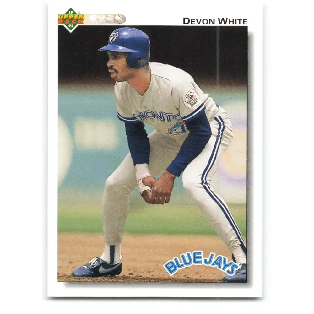 1992 Upper Deck #352 Devon White NM-MT Toronto Blue Jays Baseball Card - Baseball Card Single