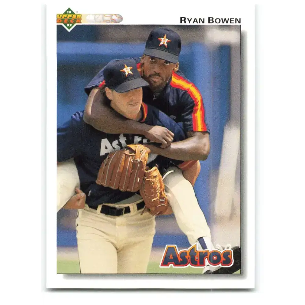 1992 Upper Deck #354 Ryan Bowen NM-MT Houston Astros Baseball Card - Baseball Card Single