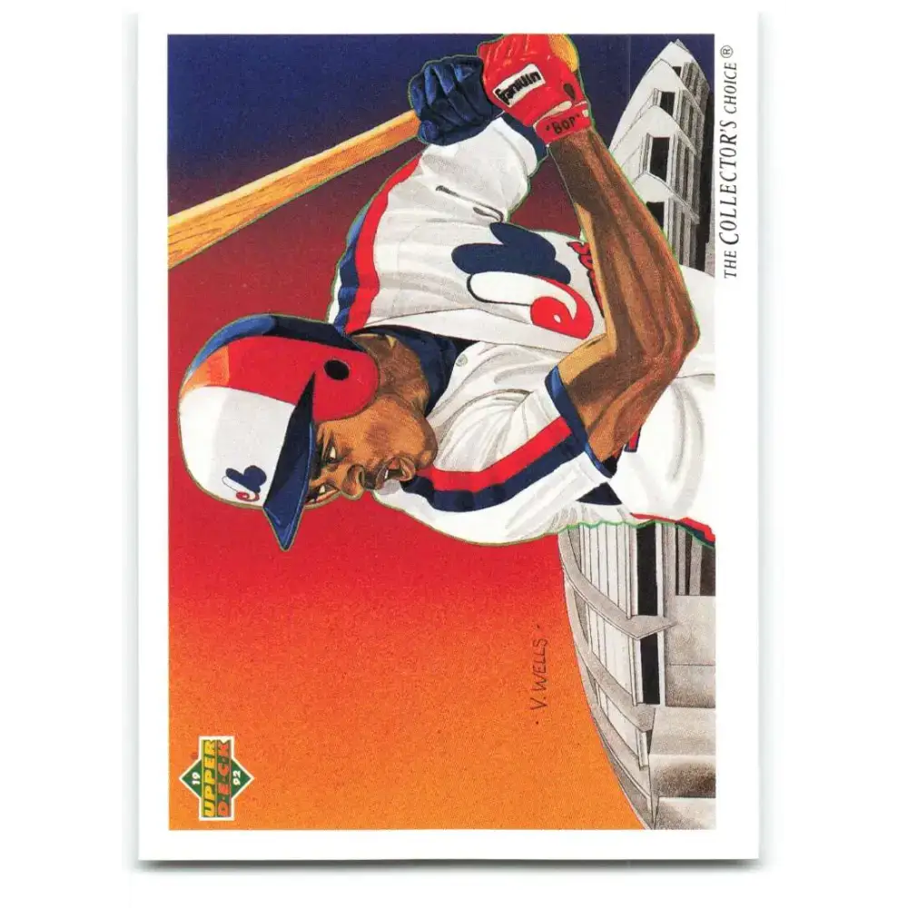 1992 Upper Deck #36 Delino DeShields TC NM-MT Montreal Expos Baseball Card - Baseball Card Single
