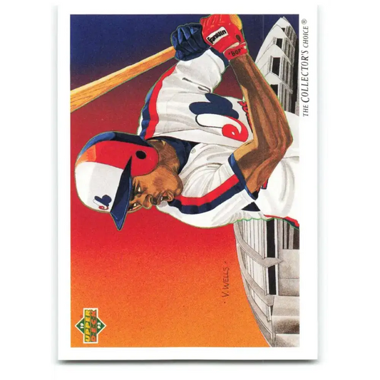 1992 Upper Deck #36 Delino DeShields TC NM-MT Montreal Expos Baseball Card - Baseball Card Single