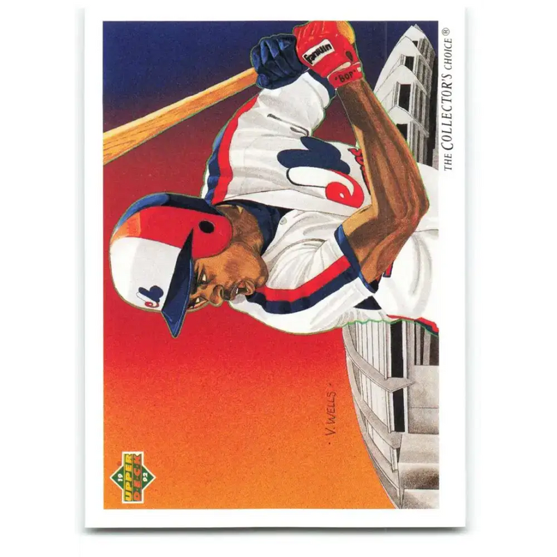1992 Upper Deck #36 Delino DeShields TC NM-MT Montreal Expos Baseball Card - Baseball Card Single