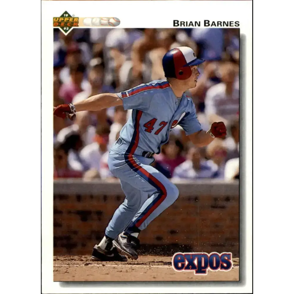 1992 Upper Deck #361 Brian Barnes NM-MT Montreal Expos Baseball Card - Baseball Card Single