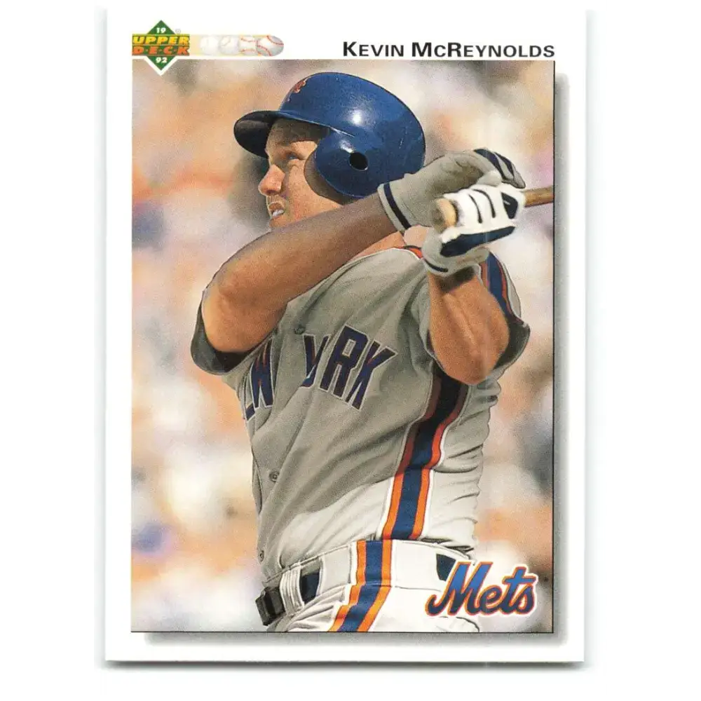 1992 Upper Deck #362 Kevin McReynolds NM-MT New York Mets Baseball Card - Baseball Card Single