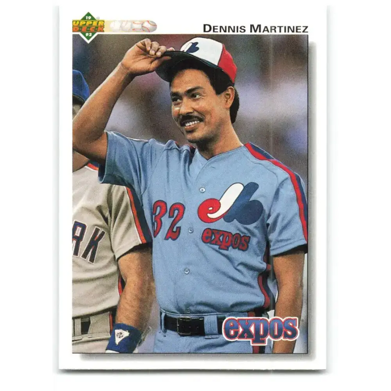 1992 Upper Deck #365 Dennis Martinez NM-MT Montreal Expos Baseball Card - Baseball Card Single