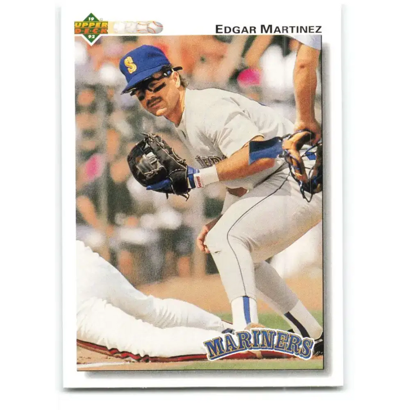1992 Upper Deck #367 Edgar Martinez NM-MT Seattle Mariners Baseball Card - Baseball Card Single
