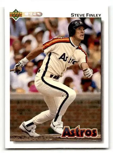 1992 Upper Deck #368 Steve Finley Houston Astros Baseball Cards EX/N ID:59519 - Baseball Card Single