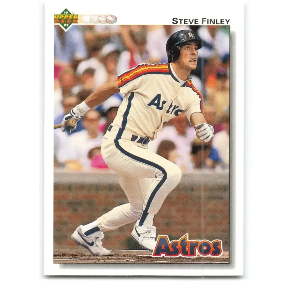 1992 Upper Deck #368 Steve Finley NM-MT Houston Astros Baseball Card - Baseball Card Single