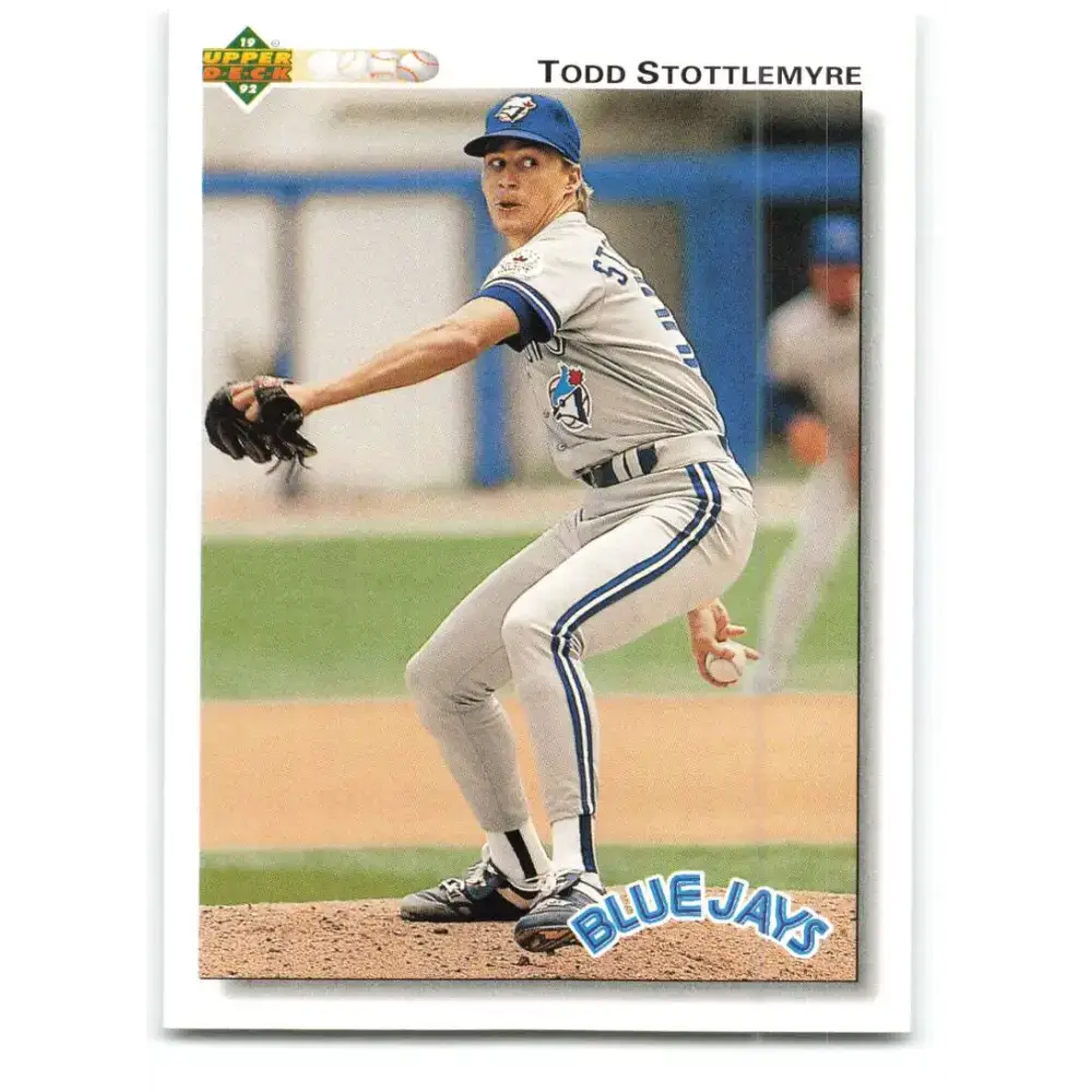 1992 Upper Deck #371 Todd Stottlemyre NM-MT Toronto Blue Jays Baseball Card - Baseball Card Single