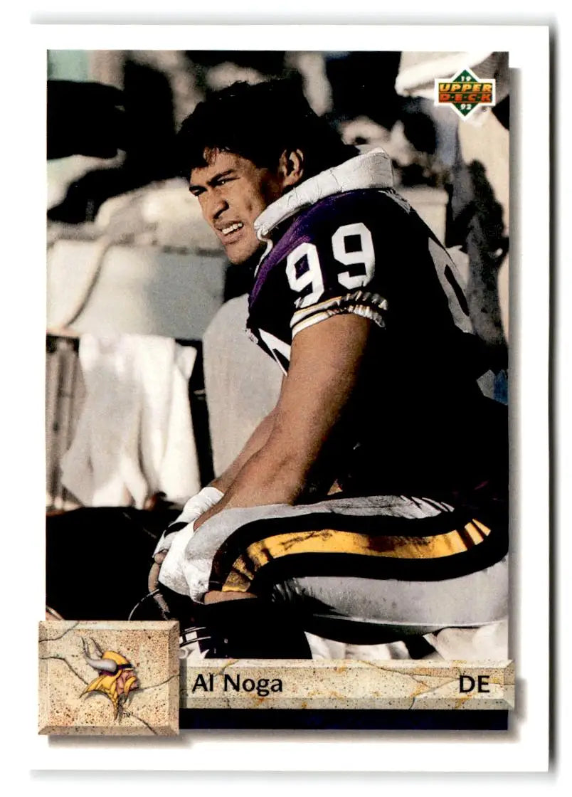 1992 Upper Deck #384 Al Noga - Football Card Single