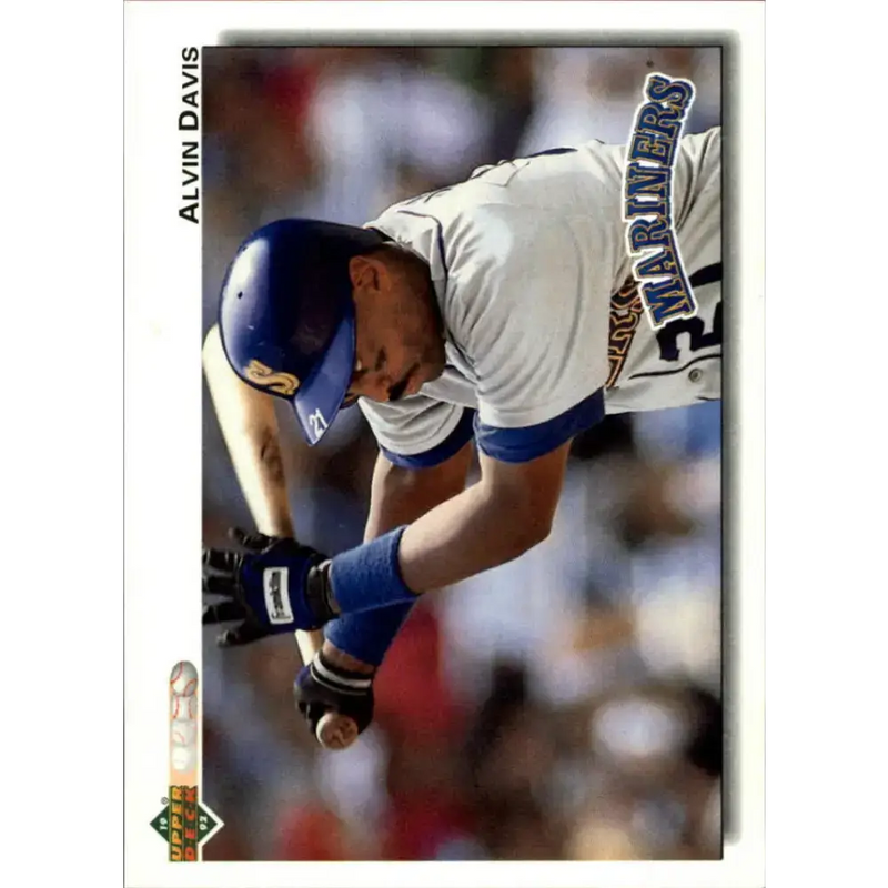 1992 Upper Deck #386 Alvin Davis NM-MT Seattle Mariners Baseball Card - Baseball Card Single