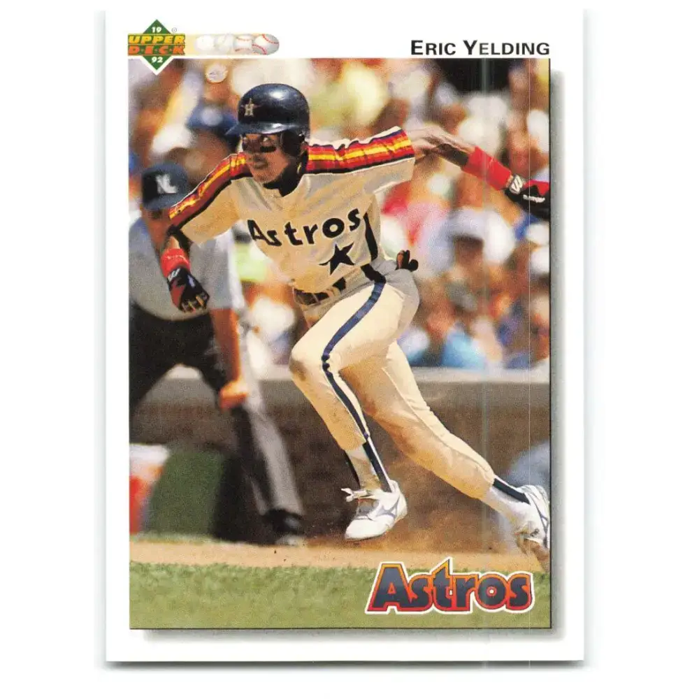 1992 Upper Deck #394 Eric Yelding NM-MT Houston Astros Baseball Card - Baseball Card Single