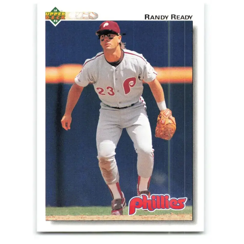 1992 Upper Deck #408 Randy Ready NM-MT Philadelphia Phillies Baseball Card - Baseball Card Single