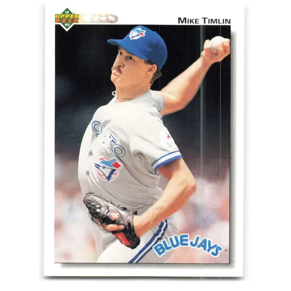 1992 Upper Deck #409 Mike Timlin NM-MT Toronto Blue Jays Baseball Card - Baseball Card Single