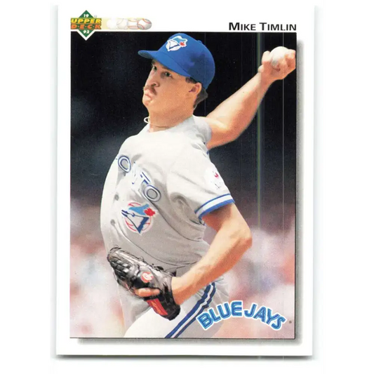 1992 Upper Deck #409 Mike Timlin NM-MT Toronto Blue Jays Baseball Card - Baseball Card Single