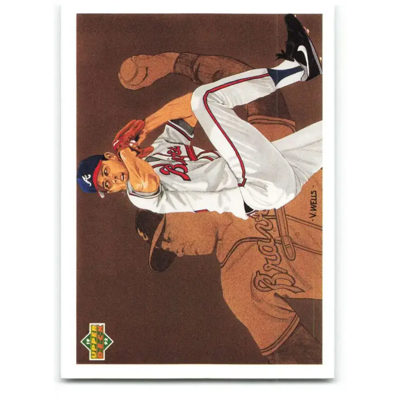 1992 Upper Deck #41 Steve Avery NM-MT Atlanta Braves Baseball Card - Baseball Card Single
