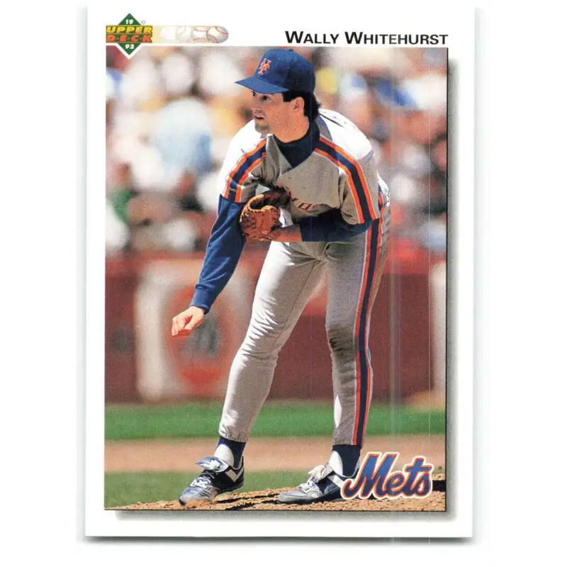 1992 Upper Deck #414 Wally Whitehurst NM-MT New York Mets Baseball Card - Baseball Card Single