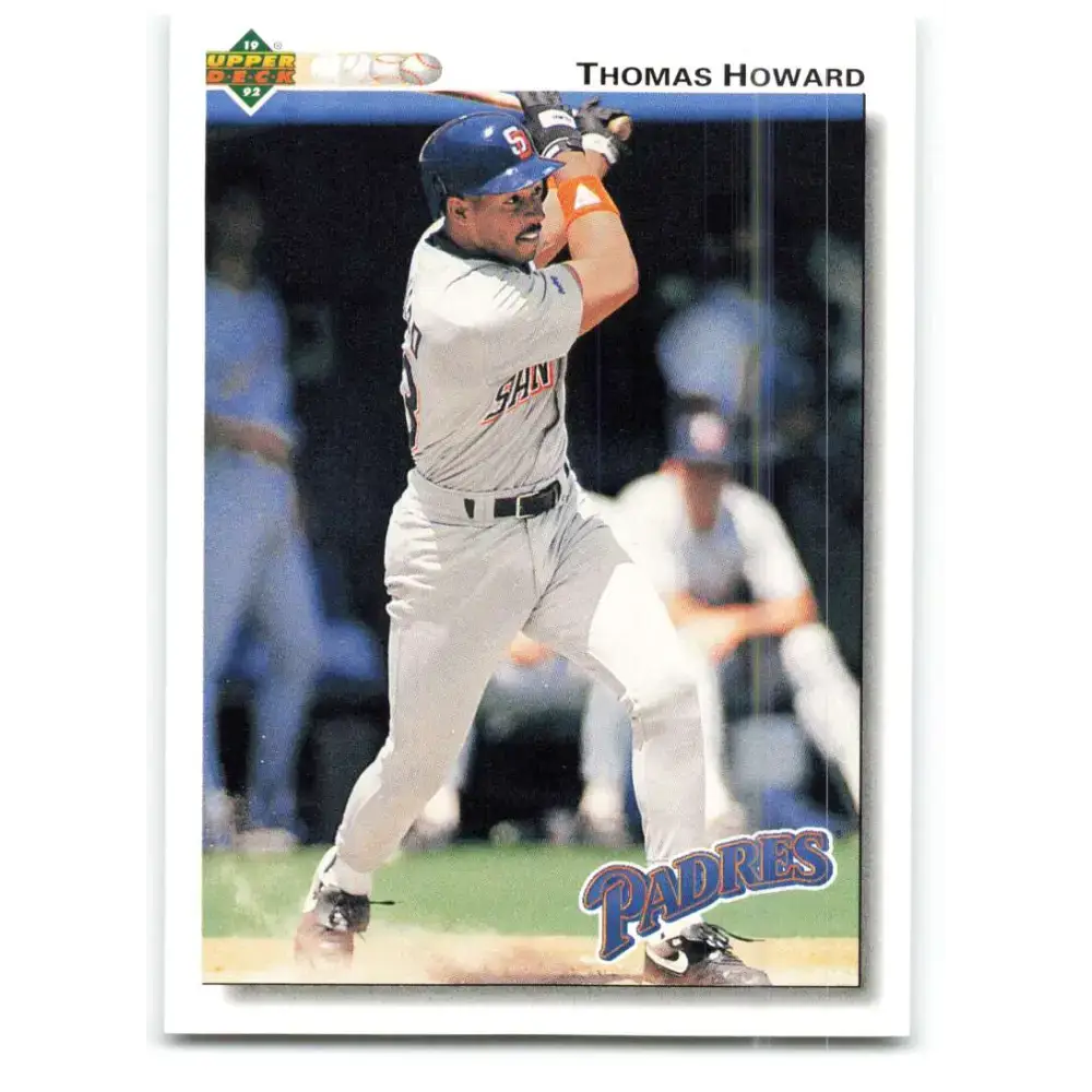 1992 Upper Deck #416 Thomas Howard NM-MT San Diego Padres Baseball Card - Baseball Card Single