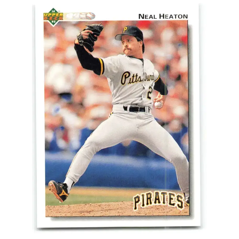 1992 Upper Deck #417 Neal Heaton NM-MT Pittsburgh Pirates Baseball Card - Baseball Card Single