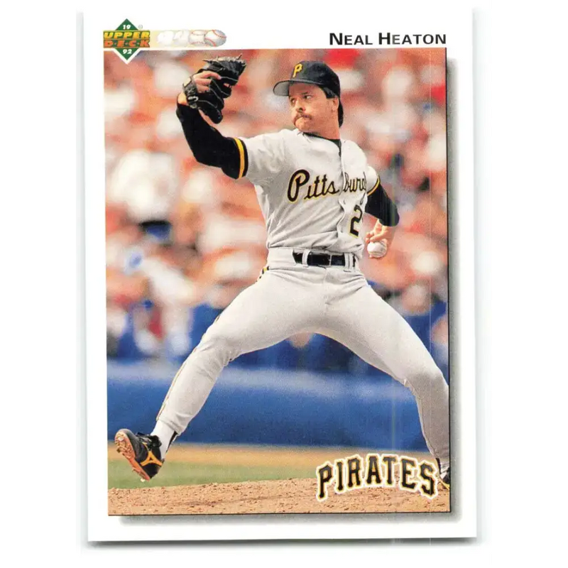 1992 Upper Deck #417 Neal Heaton NM-MT Pittsburgh Pirates Baseball Card - Baseball Card Single