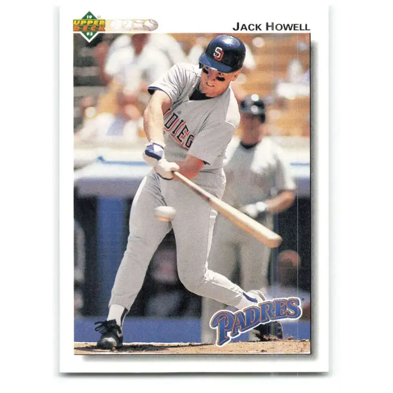 1992 Upper Deck #419 Jack Howell NM-MT San Diego Padres Baseball Card - Baseball Card Single