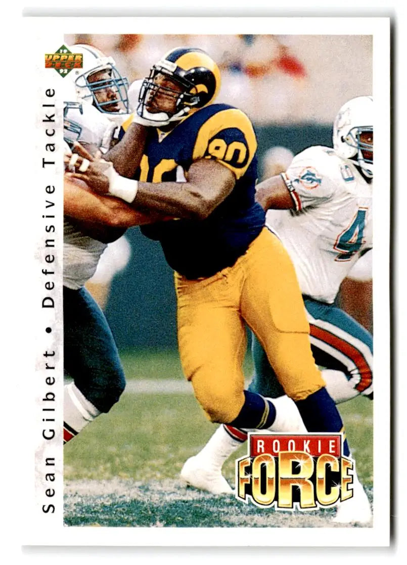 1992 Upper Deck #424 Sean Gilbert - Football Card Single