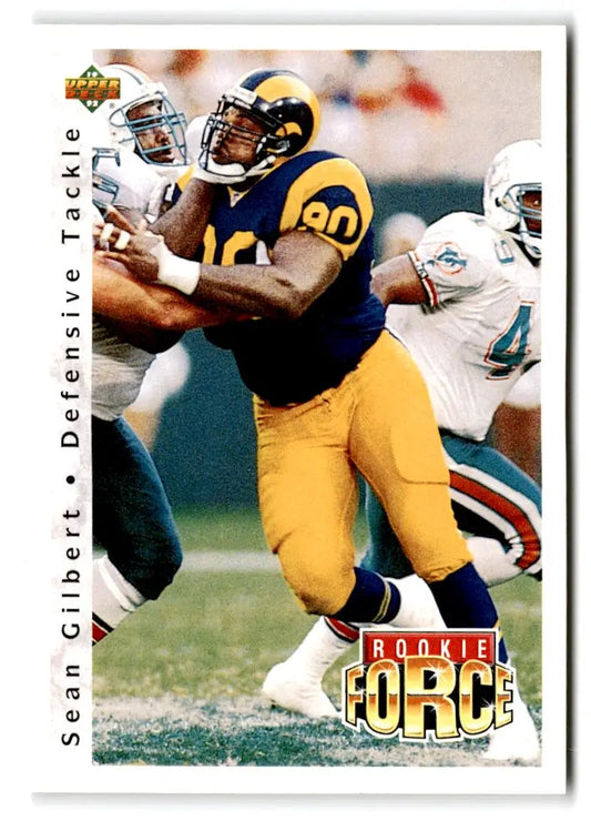 1992 Upper Deck #424 Sean Gilbert - Football Card Single