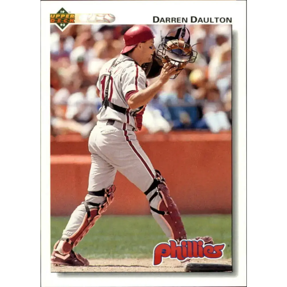 1992 Upper Deck #429 Darren Daulton NM-MT Philadelphia Phillies Baseball Card - Baseball Card Single