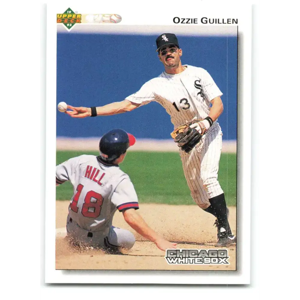1992 Upper Deck #436 Ozzie Guillen NM-MT Chicago White Sox Baseball Card - Baseball Card Single
