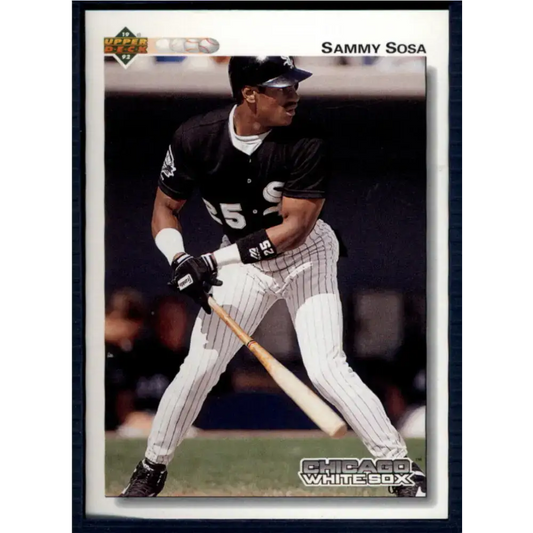 1992 Upper Deck #438 Sammy Sosa NM-MT Chicago White Sox Baseball Card - Baseball Card Single