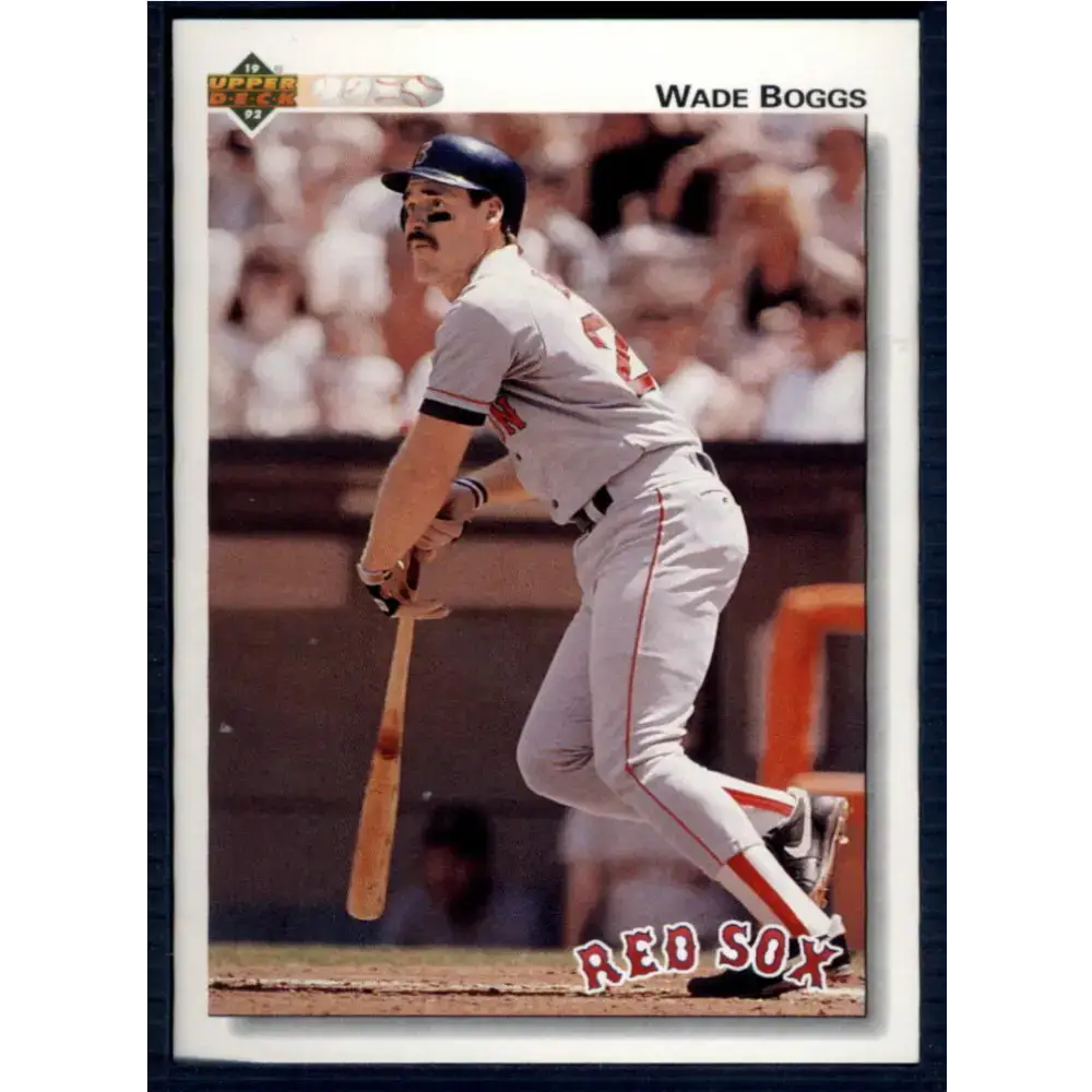 1992 Upper Deck #443 Wade Boggs NM-MT Boston Red Sox Baseball Card - Baseball Card Single