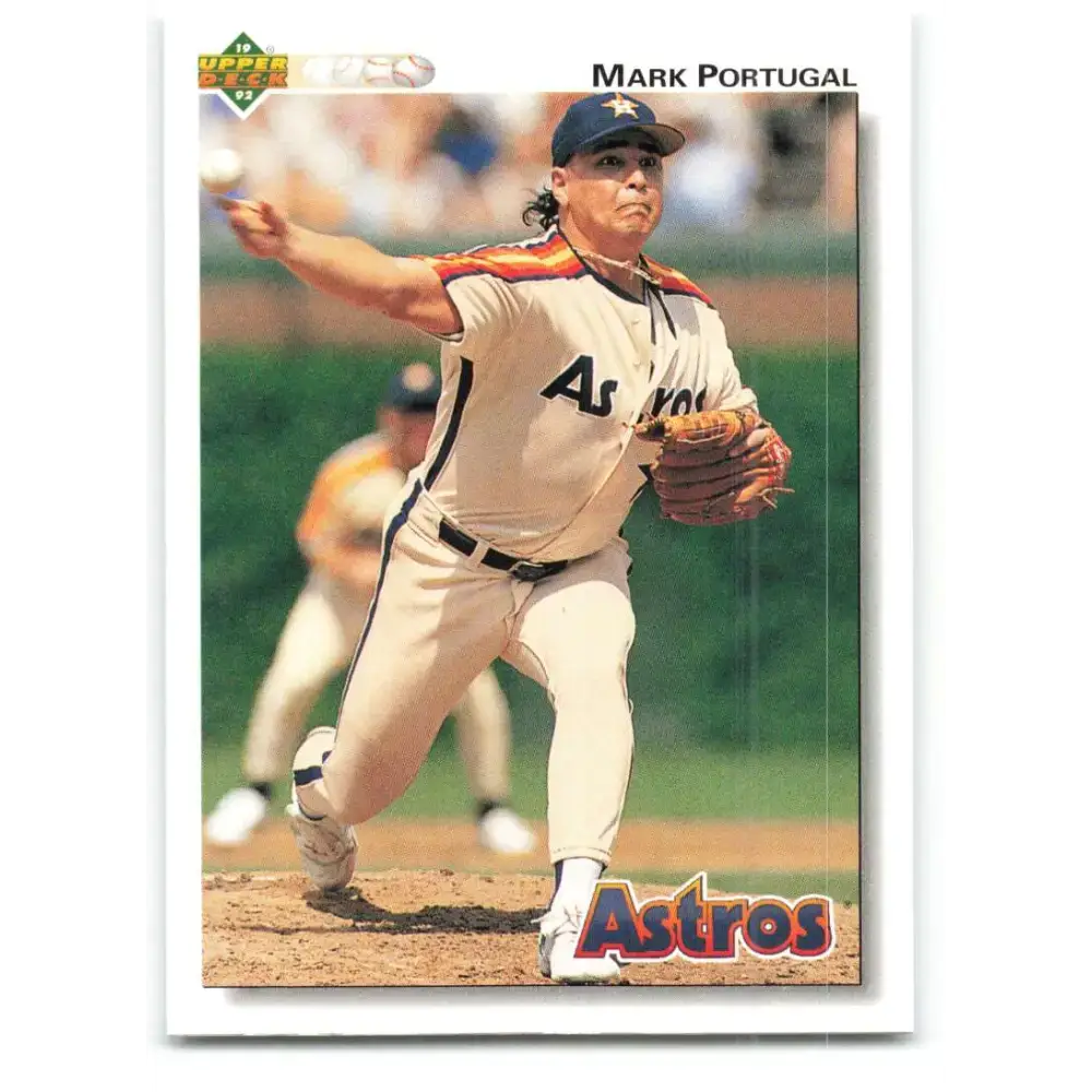 1992 Upper Deck #448 Mark Portugal NM-MT Houston Astros Baseball Card - Baseball Card Single