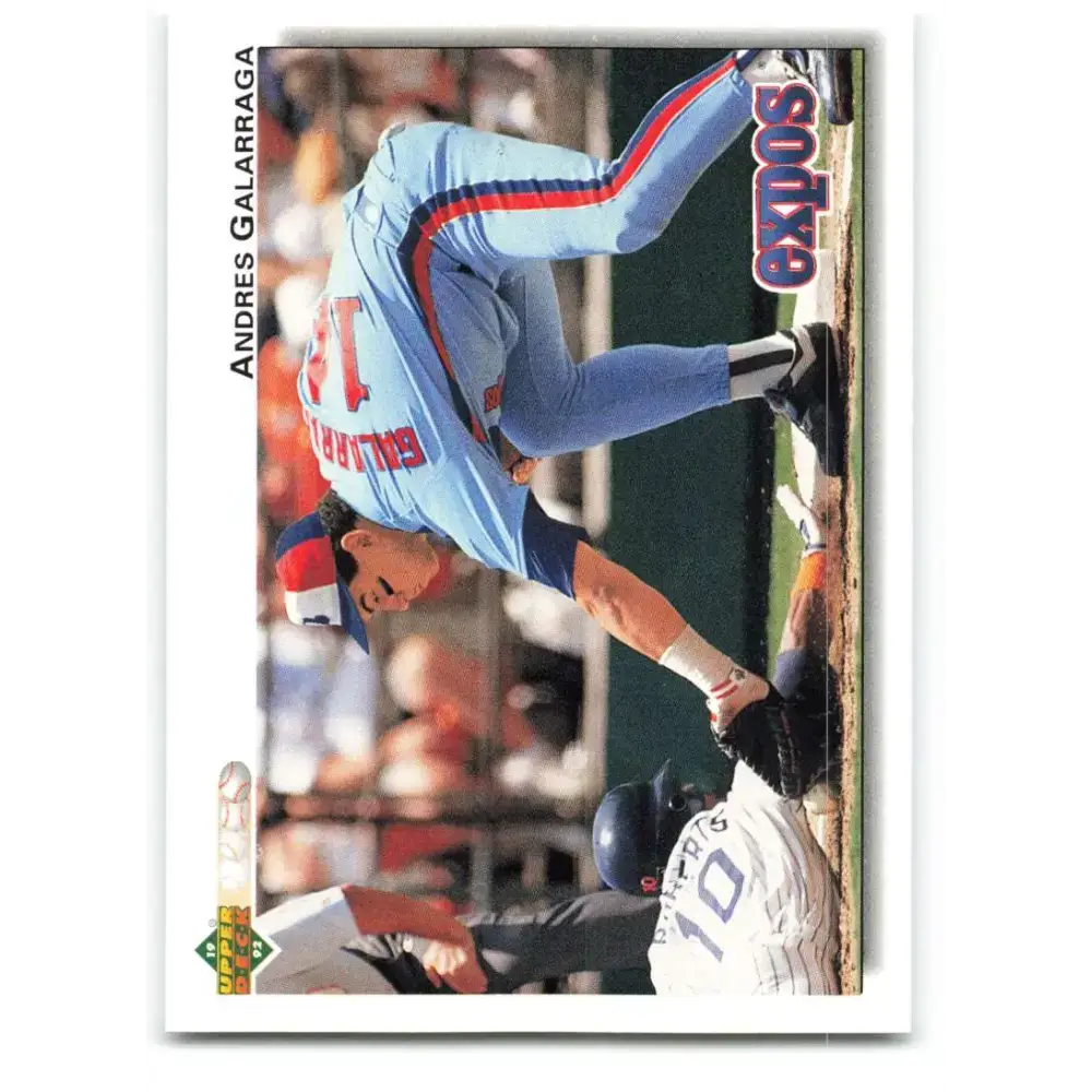 1992 Upper Deck #474 Andres Galarraga NM-MT Montreal Expos Baseball Card - Baseball Card Single