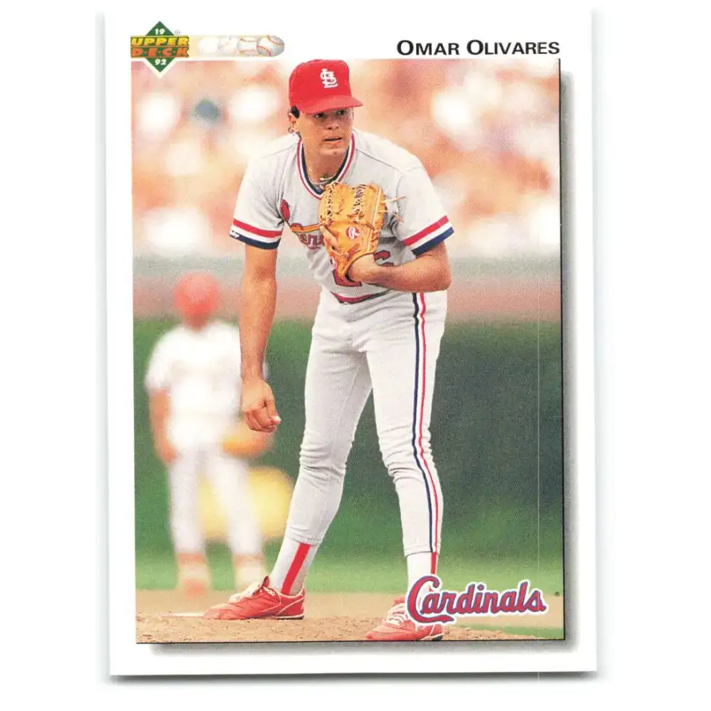 1992 Upper Deck #478 Omar Olivares NM-MT St. Louis Cardinals Baseball Card - Baseball Card Single